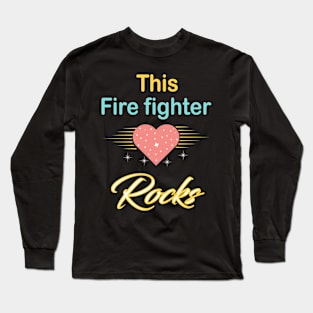 Fire fighter Long Sleeve T-Shirt